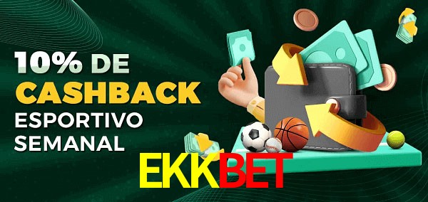 10% de bônus de cashback na EKKbet